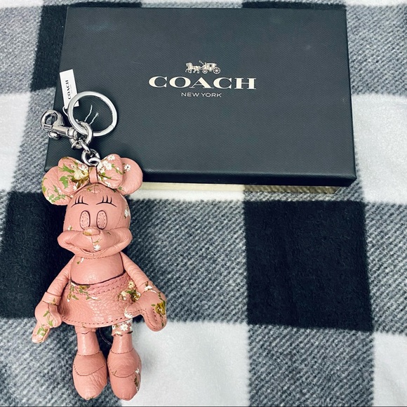 Coach Accessories - NWT Coach DISNEY X Minnie Mouse Keyring